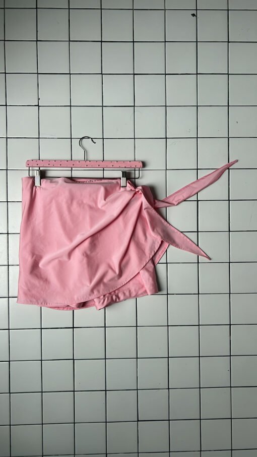 So. Pink swim skirt