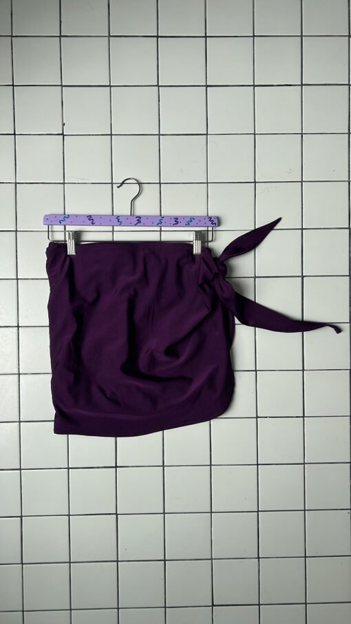 So. Purple swim skirt